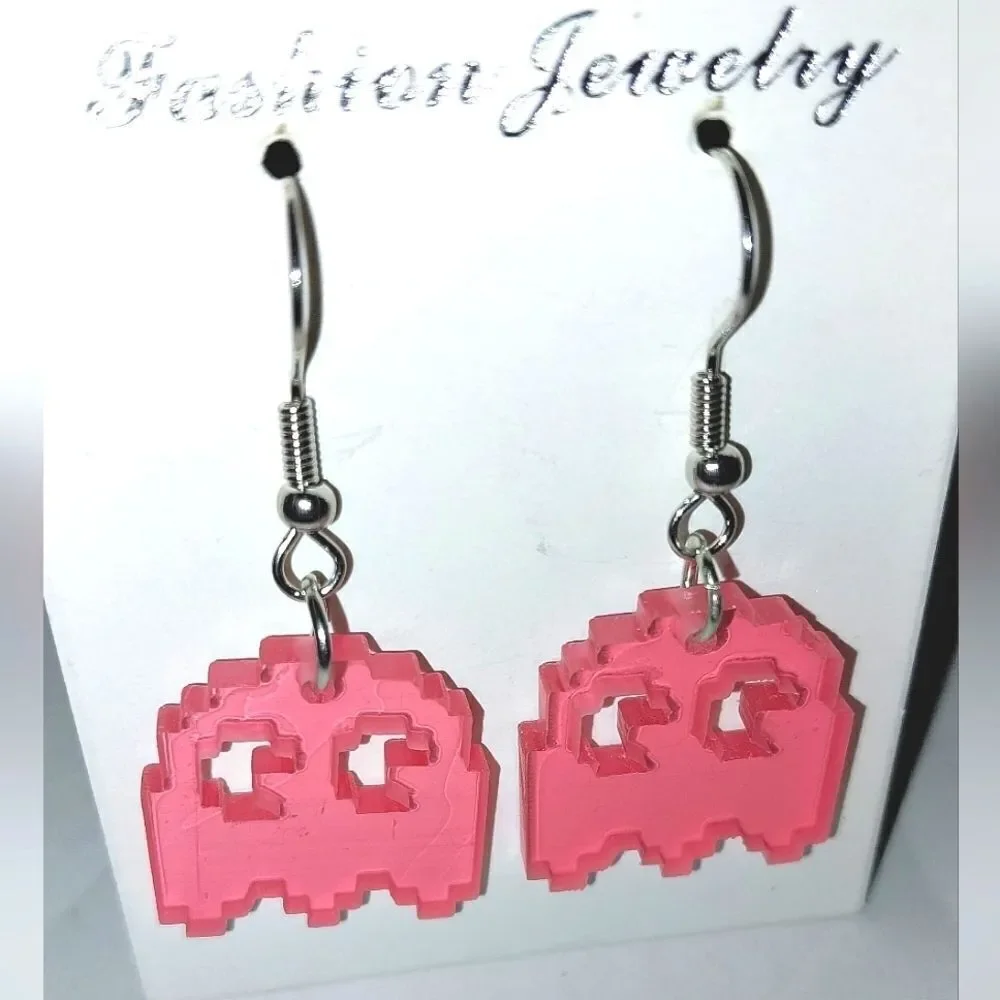 Retro cartoon earrings